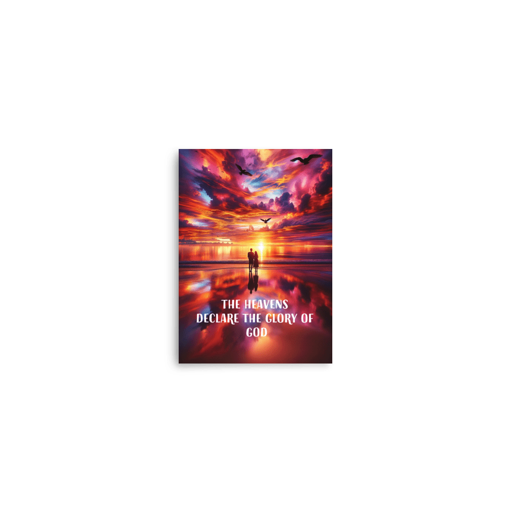 Heavens Declare The Glory of God 5x7 Poster