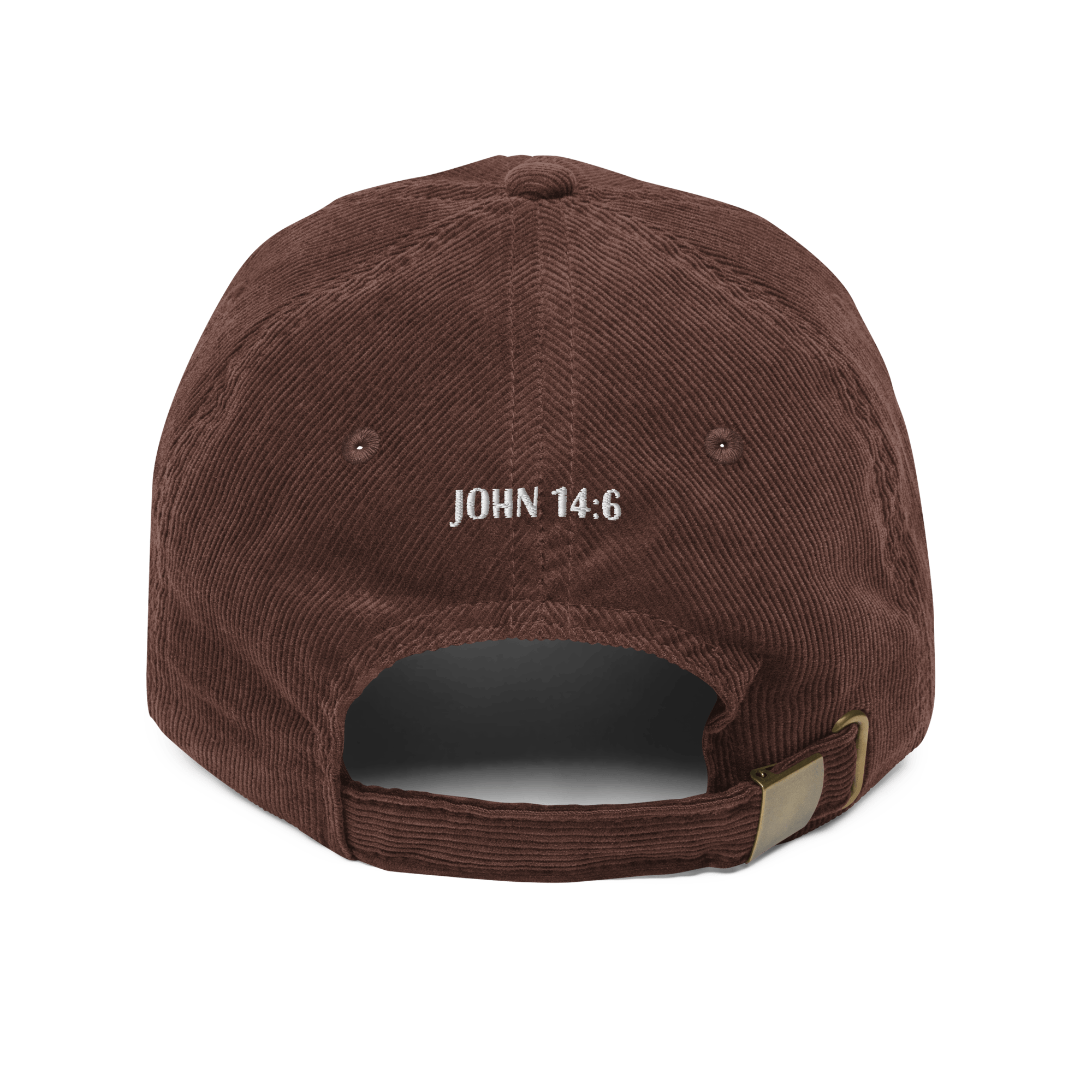HWIA Brown Vintage Corduroy Hat - He Who Is Almighty
