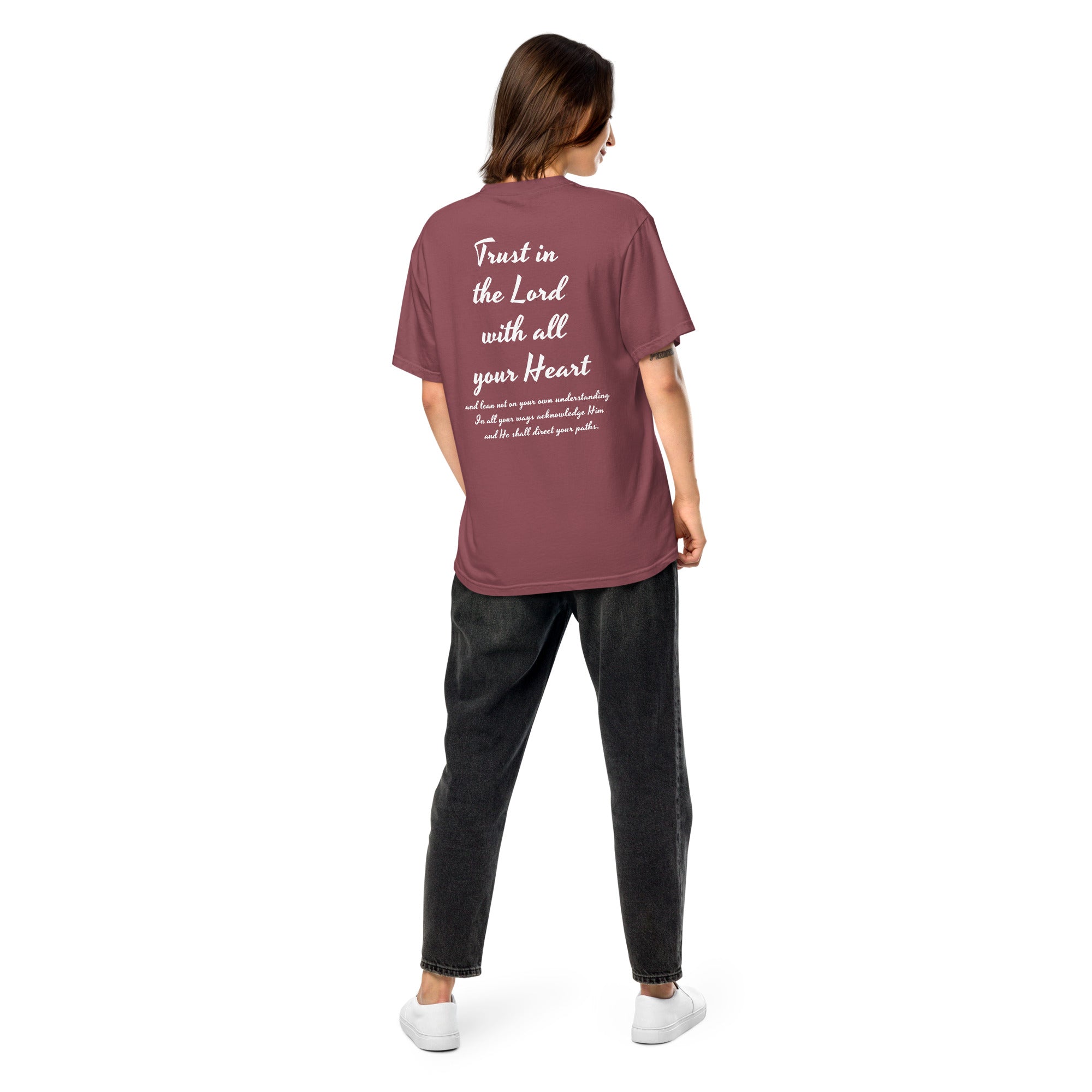 Trust In The Lord With All Your Heart T - Shirt - He Who Is Almighty