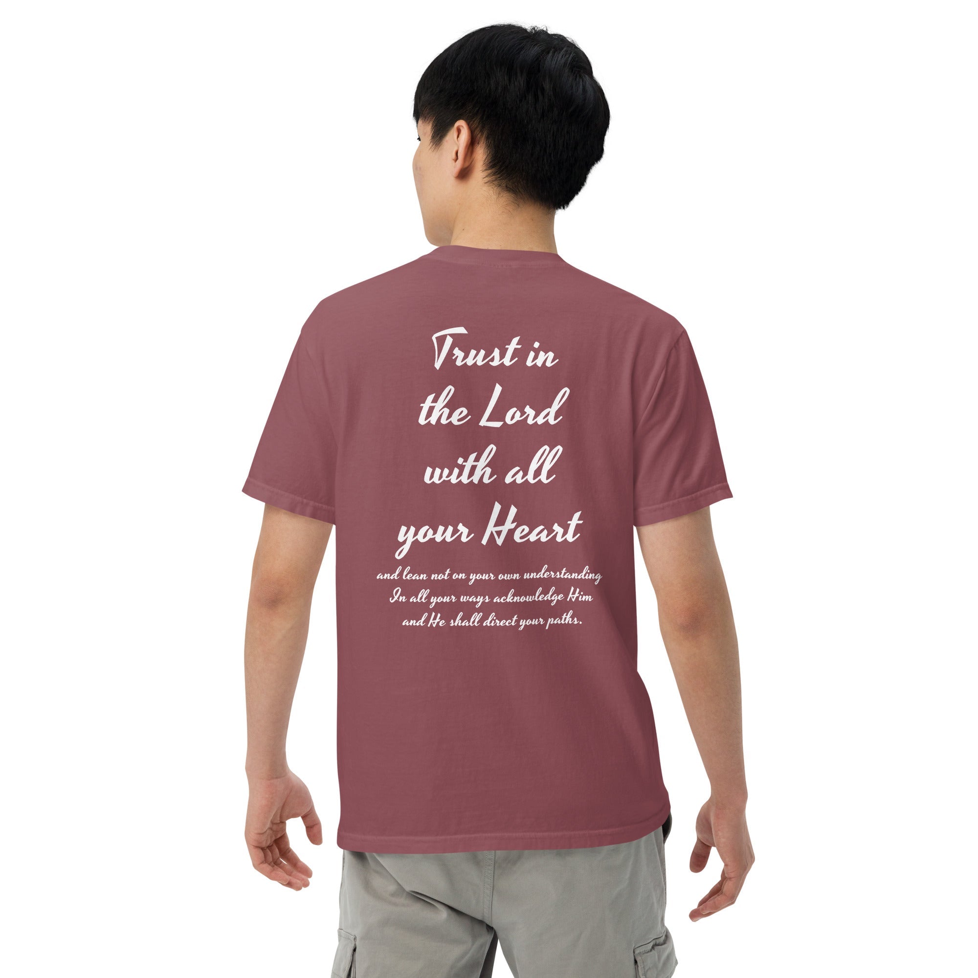 Trust In The Lord With All Your Heart T - Shirt - He Who Is Almighty